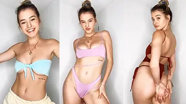 Lea Elui Deleted Sexy Bikini Try On Video - LeakedOf.org