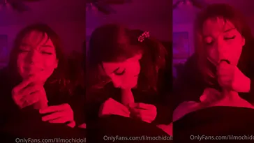 Lilmochidoll Blowjob Swallowing Cum Twitch Video - LeakedOf.org