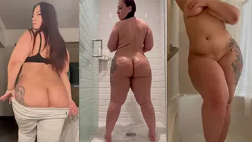 Ruby Red Shower Nude BBW Video - LeakedOf.org