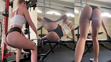 STPeach Ass Gym Workout CloseFriends Thicc Booty Video - LeakedOf.org