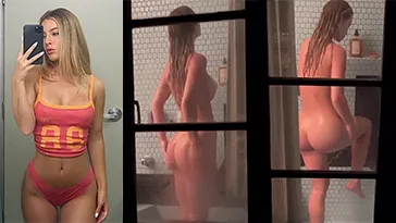 Spying On Daisy Keech Nude Shower Video - LeakedOf.org