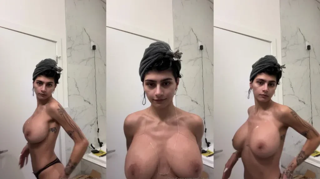 Mia Khalifa Shower Full Topless Tits Onlyfans Livestream Video – LeakedOf.org
