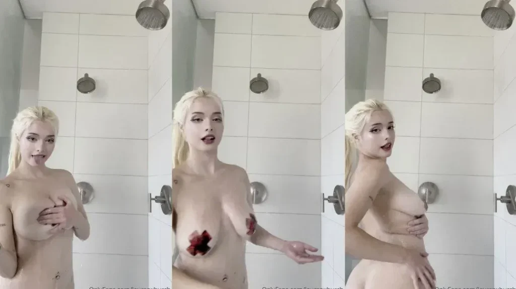 Lauren Burch Teasing Shower Tits Onlyfans Video - LeakedOf.org