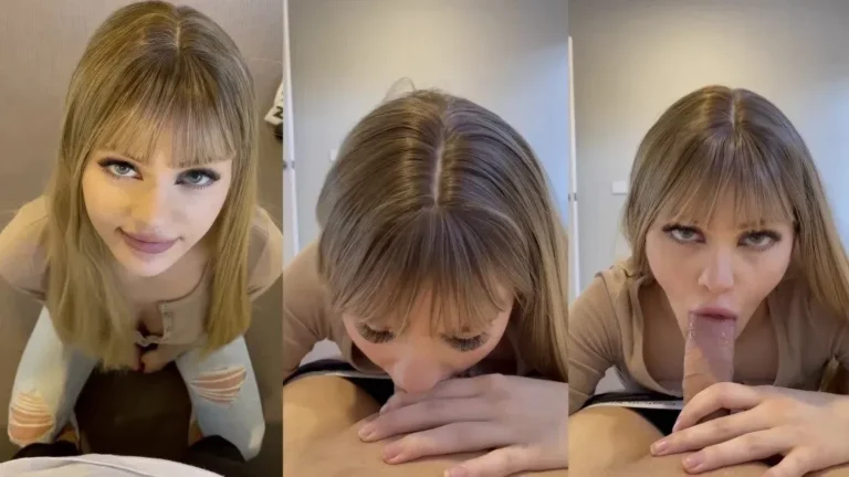 Mila Sobolov POV Blowjob OnlyFans Video – LeakedOf.org